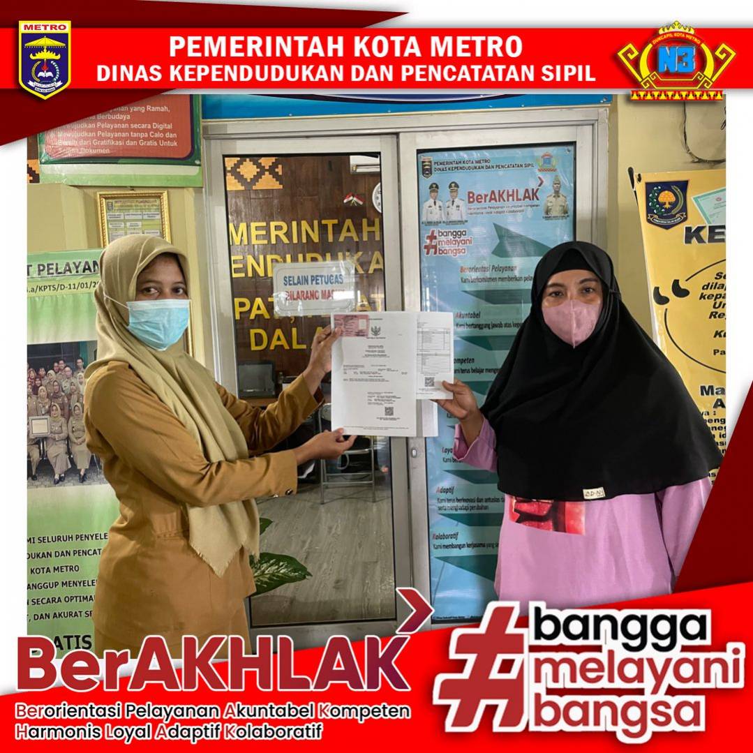 Penyerahan Dokumen Langsung Kepada Warga