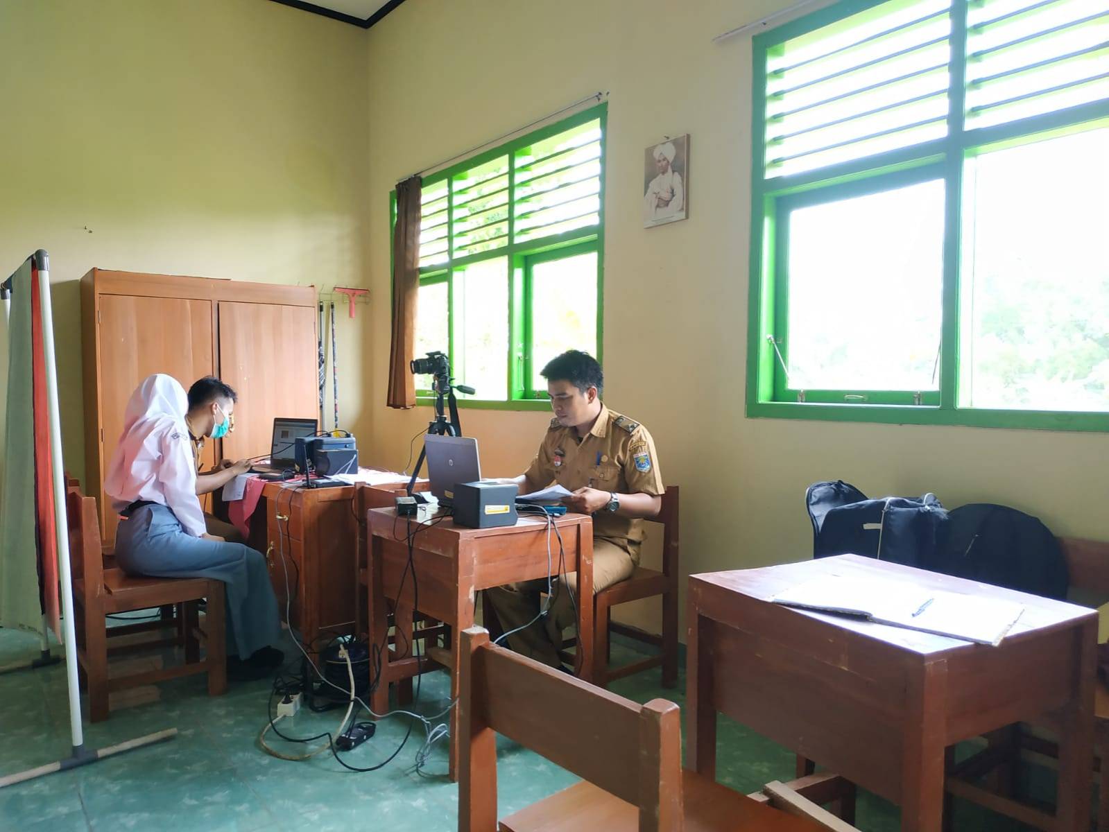 Perekaman KTP-el Keliling ke Sekolah