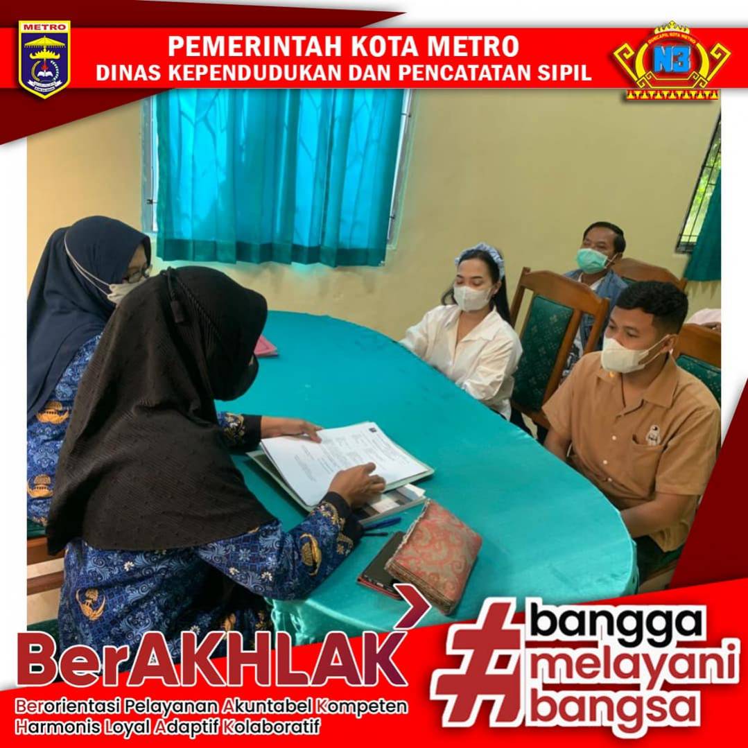 Pelayanan Pencatatan Perkawinan Dinas Dukcapil Kota Metro