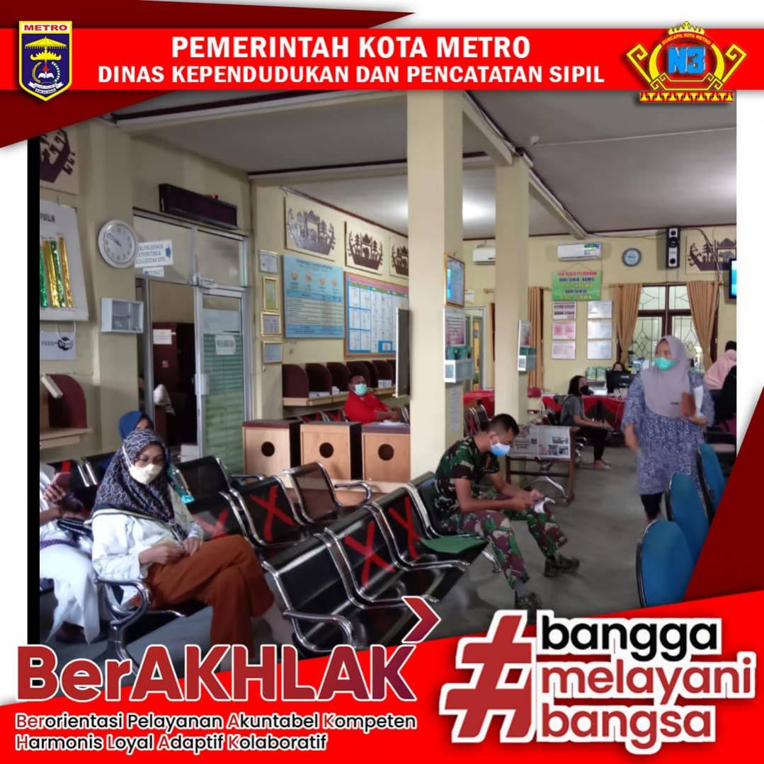 Pelayanan Harian Dinas Dukcapil Kota Metro