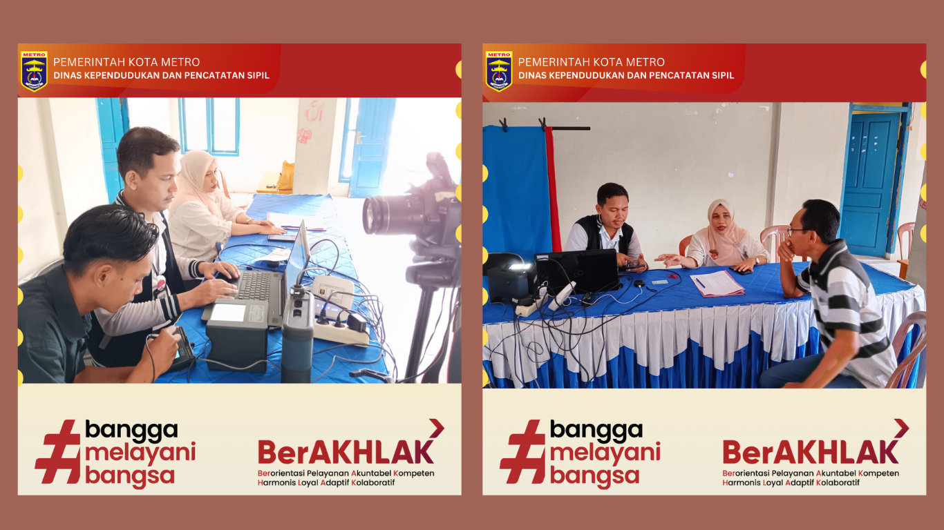 Perekaman KTP Pemula di Kelurahan Ganjar Agung