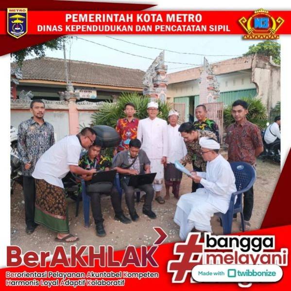 Jemput Bola Pelayanan IKD di Pure Buddha Suka Duka Metro