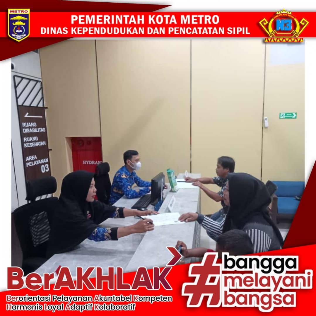 Pelayanan pada Mal Pelayanan Publik Kota Metro