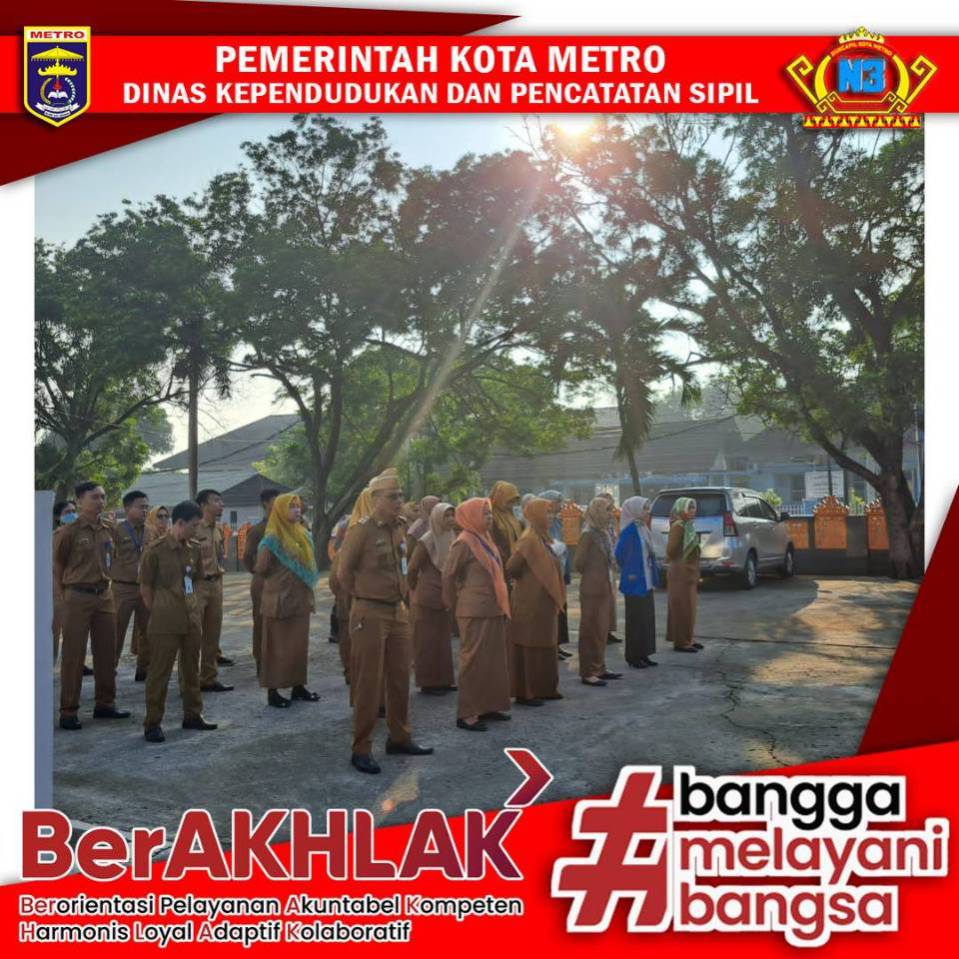 Pelaksanaan Apel pagi Mal Pelayanan Publik