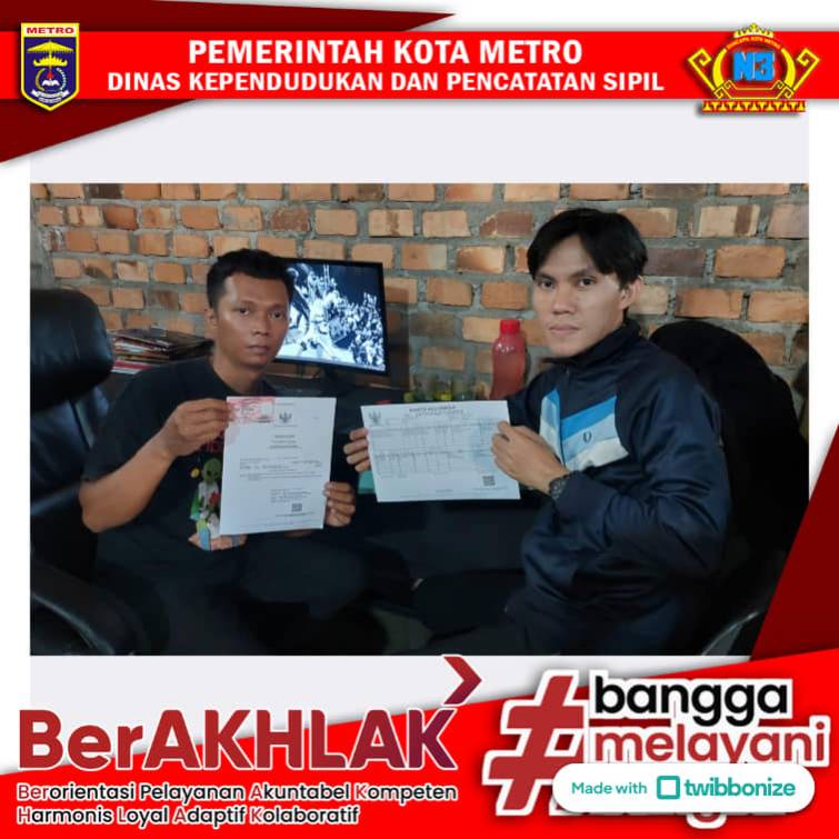 Pelayanan Jemput Bola Mingguan Dinas Dukcapil Kota Metro