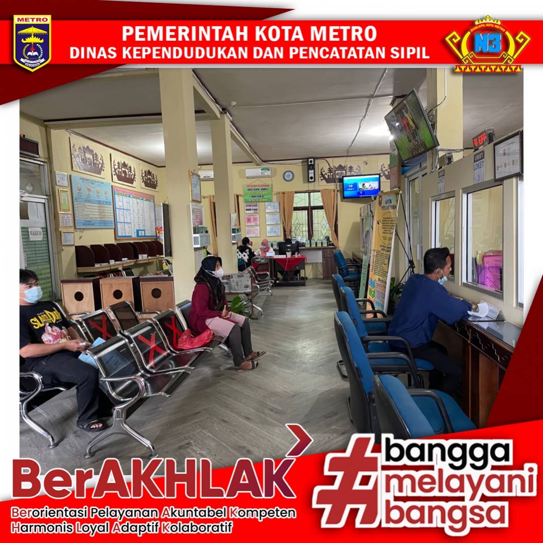 Pelayanan Harian Dinas Dukcapil Kota Metro