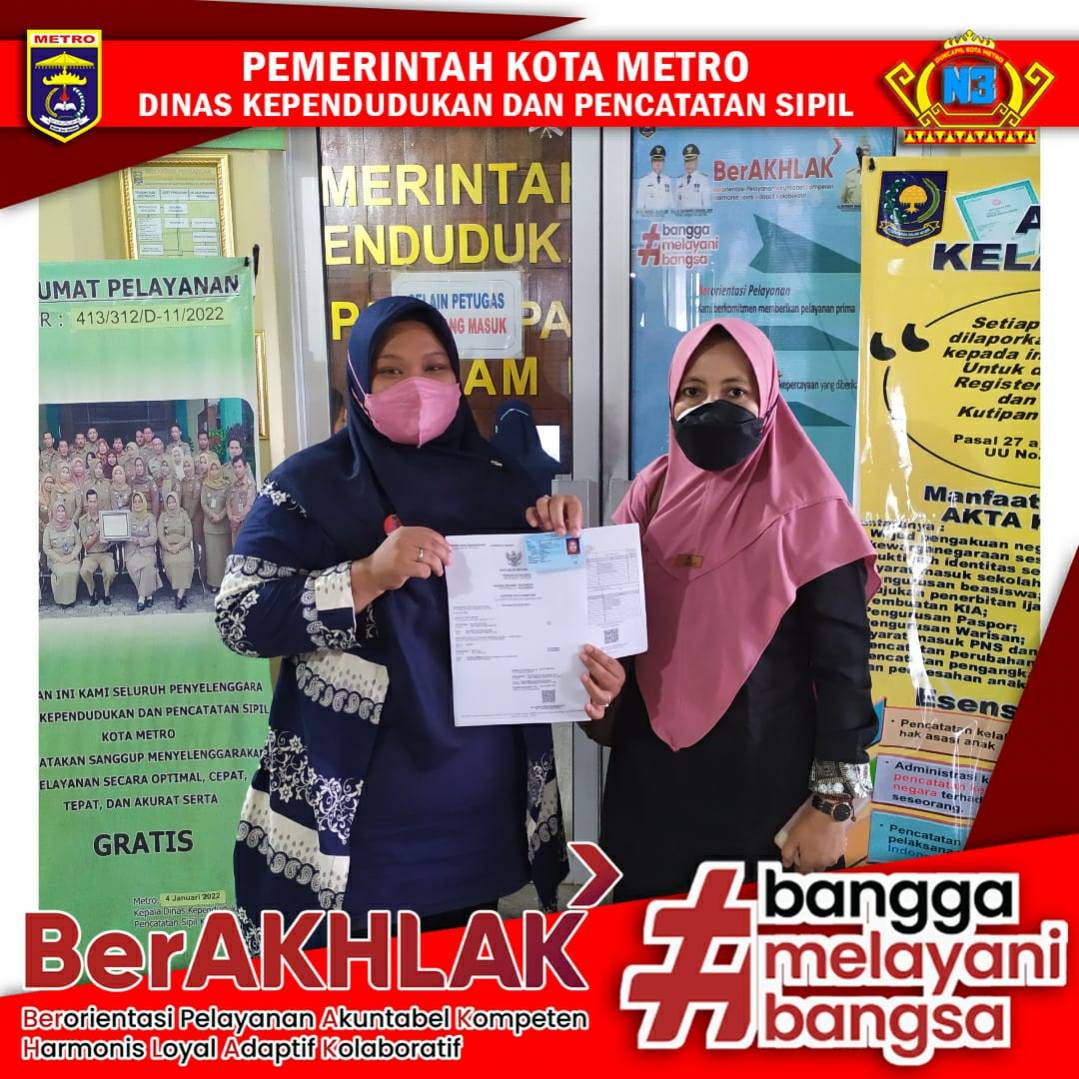 Penyerahan Dokumen Langsung Kepada Warga