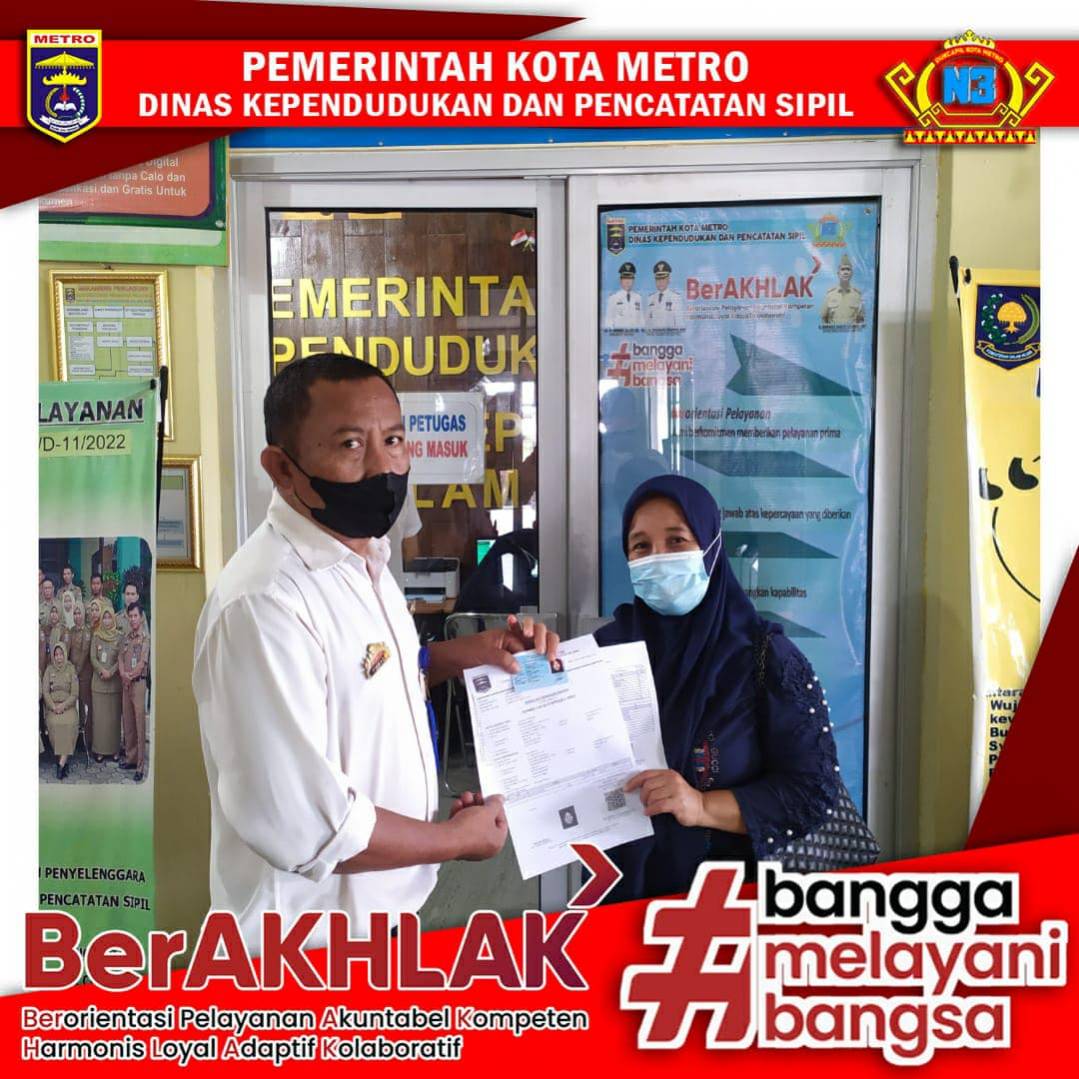 Penyerahan Dokumen Langsung Kepada Warga