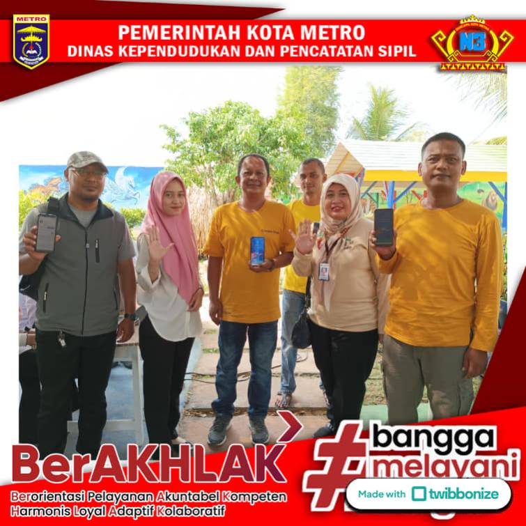 Jemput Bola Pelayanan Pembuatan KIA, Perekaman KTP-el dan Aktivasi IKD pada acara Celebral Palsy