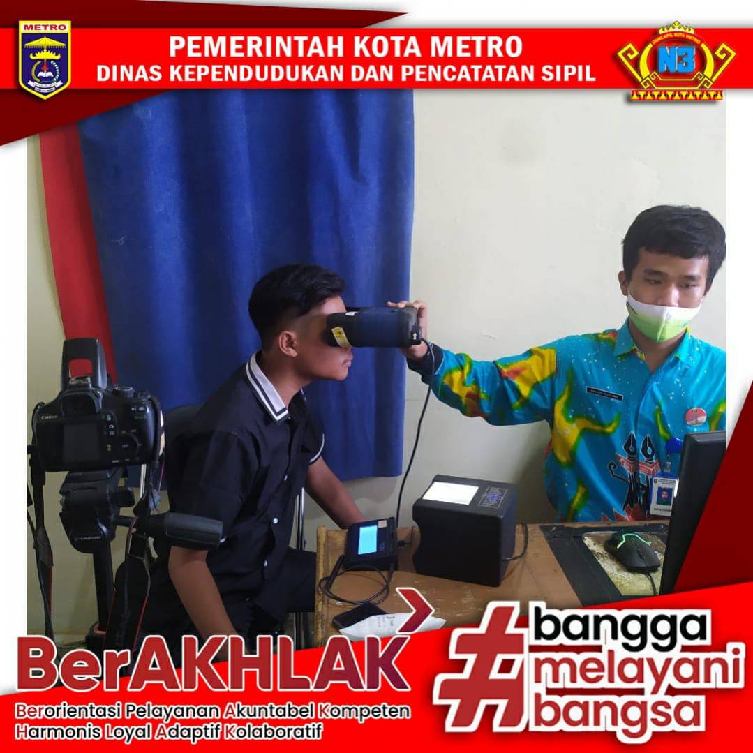 Pelayanan Harian Dinas Dukcapil Kota Metro