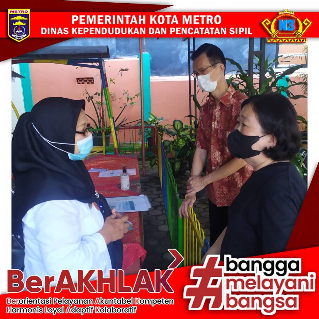 Pelayanan Harian Dinas Dukcapil Kota Metro