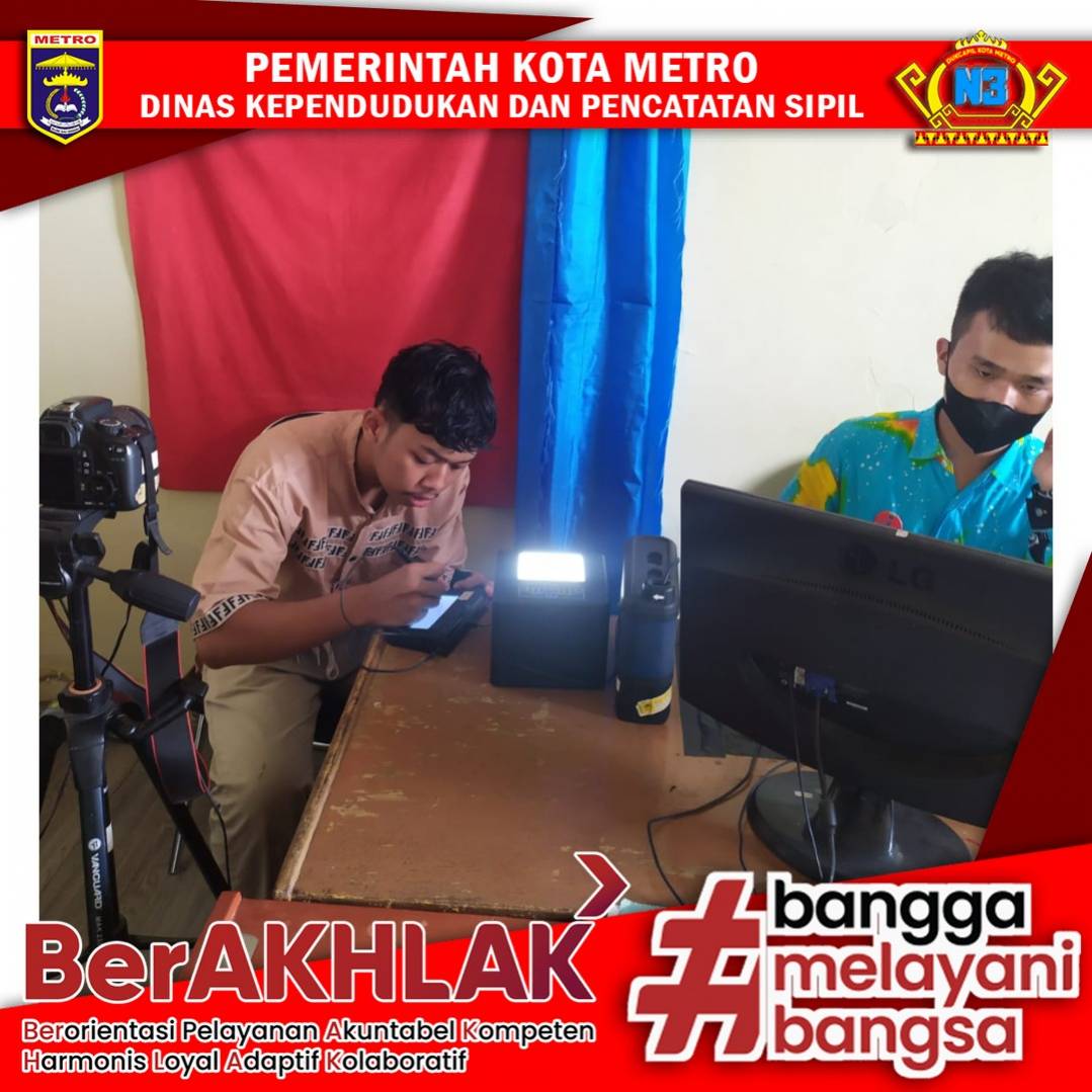 Pelayanan Harian Dinas Dukcapil Kota Metro
