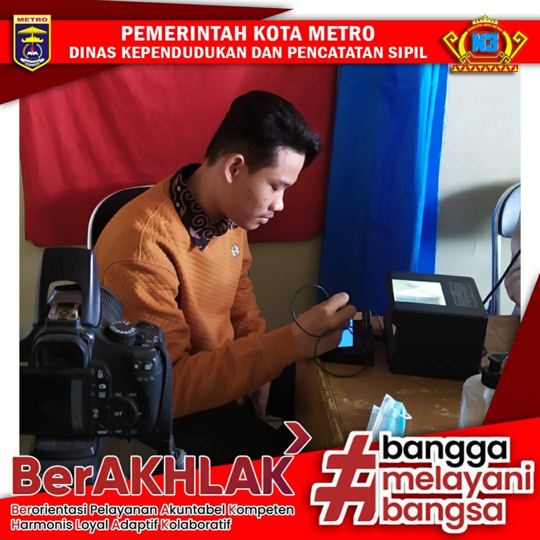 Pelayanan Harian Dinas Dukcapil Kota Metro
