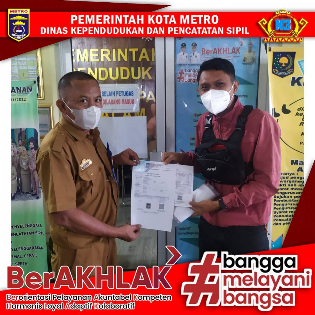Penyerahan Dokumen Langsung Kepada Warga