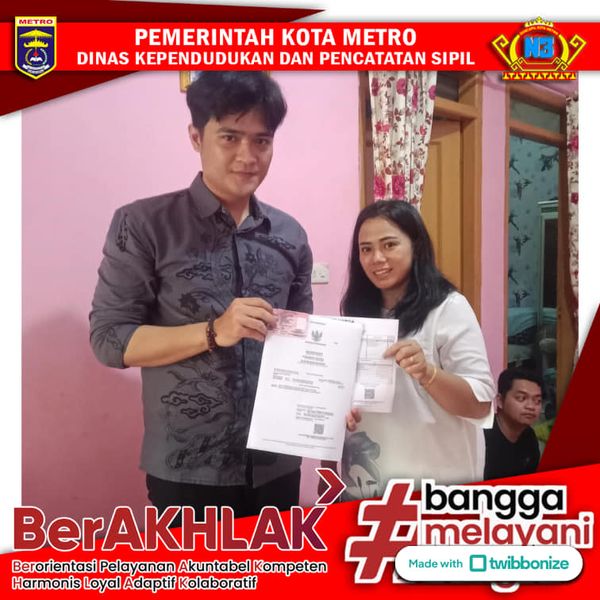 Pelayanan Jemput Bola Mingguan Dinas Dukcapil Kota Metro