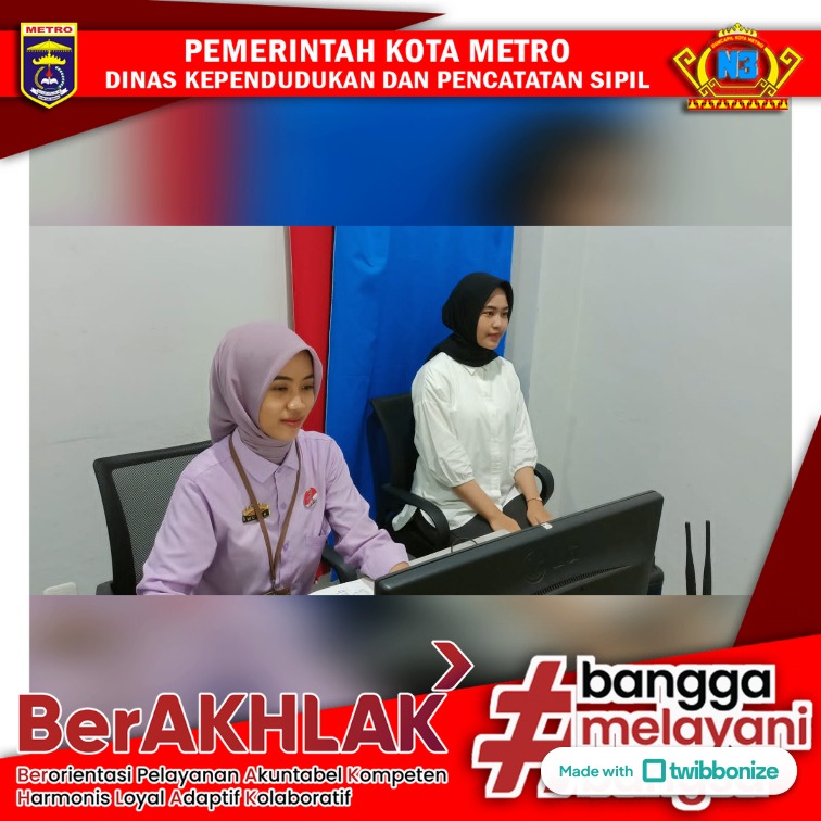 Kegiatan Pelayanan Adminduk pada Mal Pelayanan Publik Kota Metro