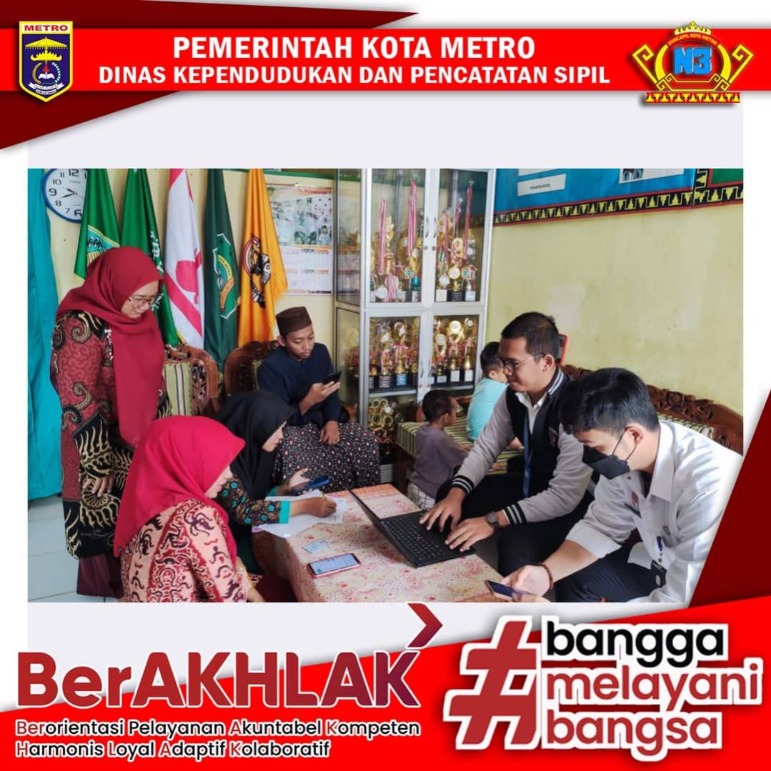 Jemput Bola pelayanan Pembuatan Identitas Kependudukan Digital (IKD)
