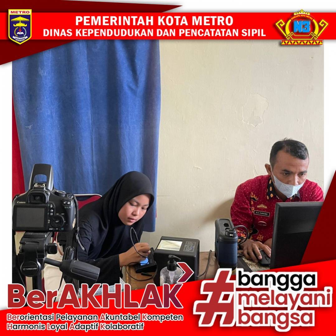Pelayanan Harian Dinas Dukcapil Kota Metro