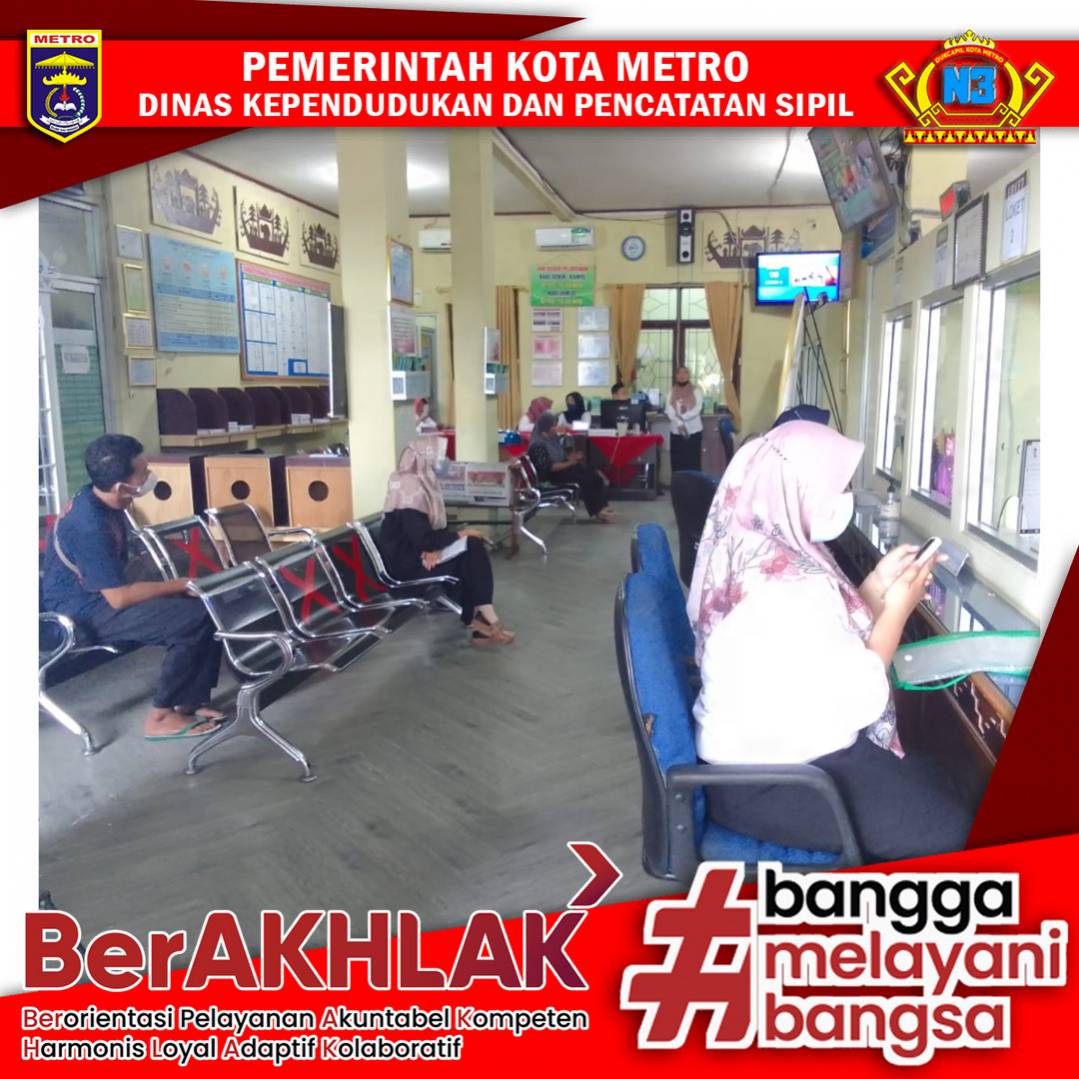 Pelayanan Harian Dinas Dukcapil Kota Metro