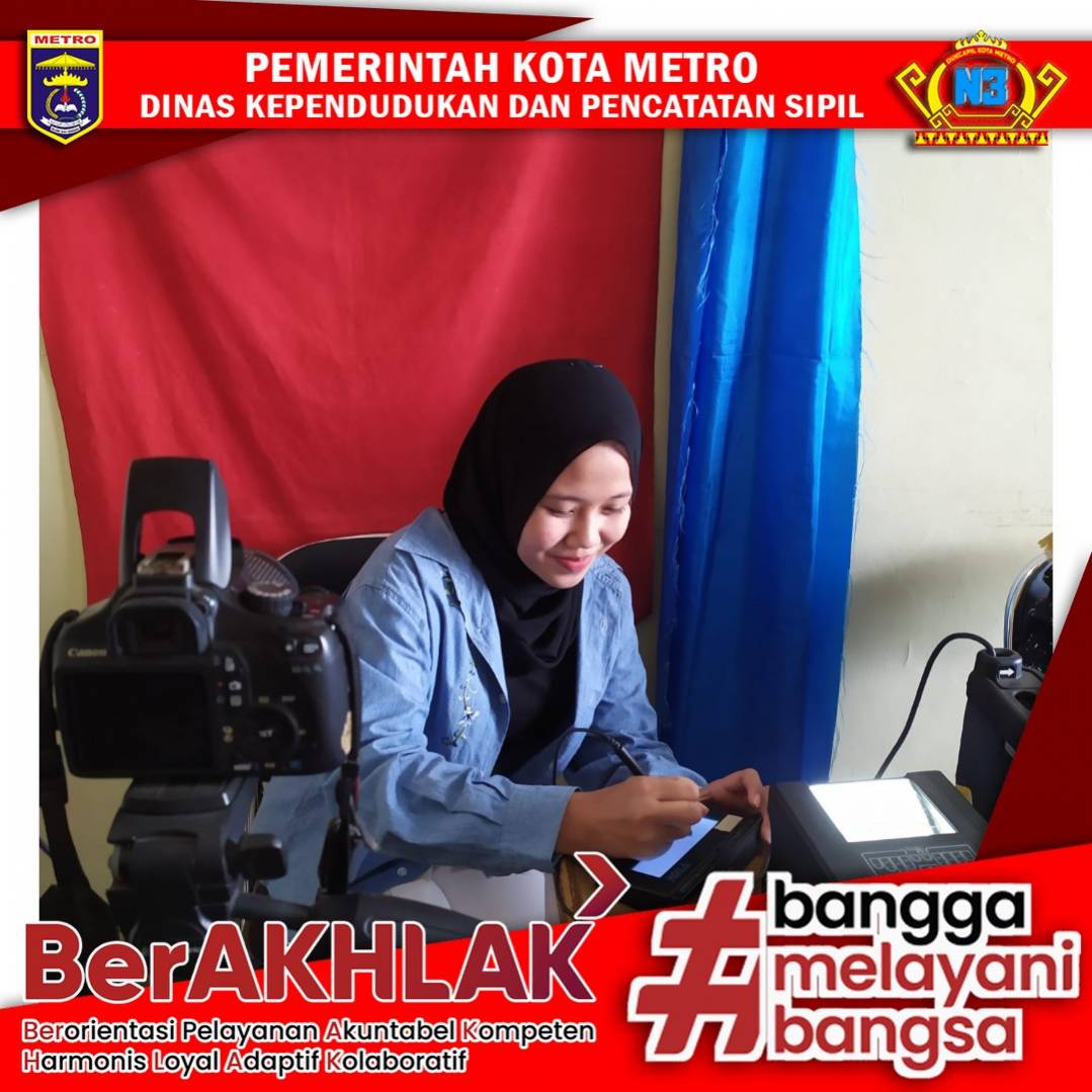 Pelayanan Harian Dinas Dukcapil Kota Metro