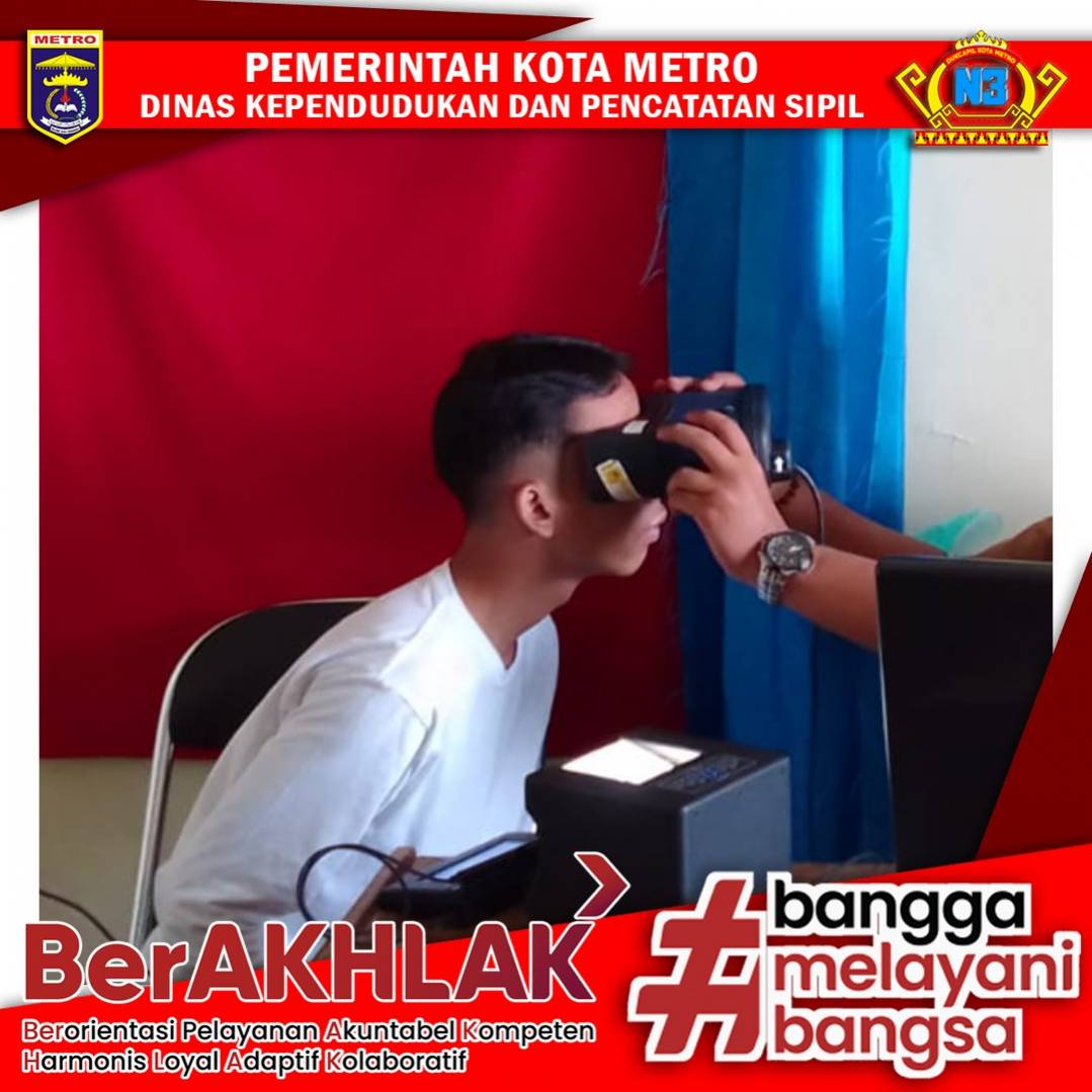 Pelayanan Harian Dinas Dukcapil Kota Metro