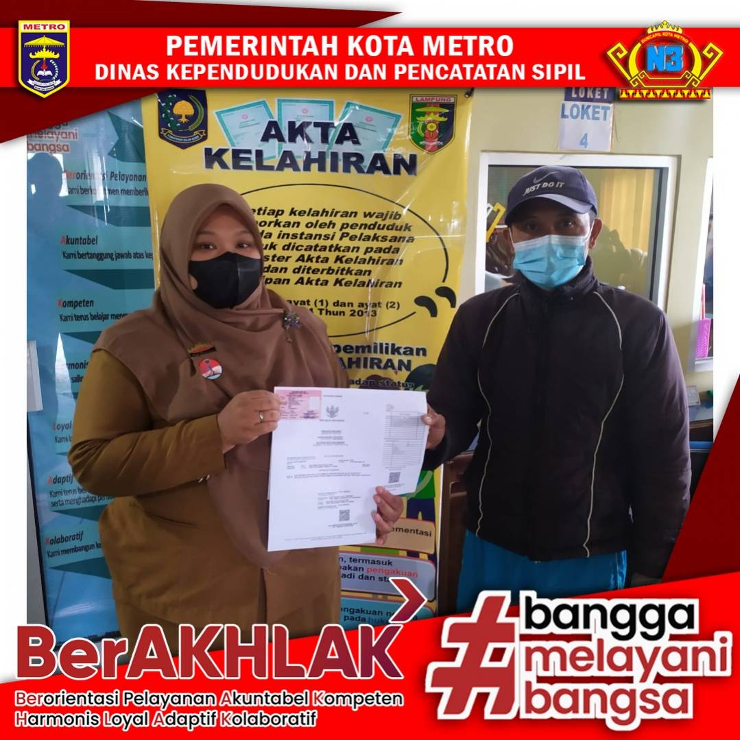 Penyerahan Dokumen Langsung Kepada Warga