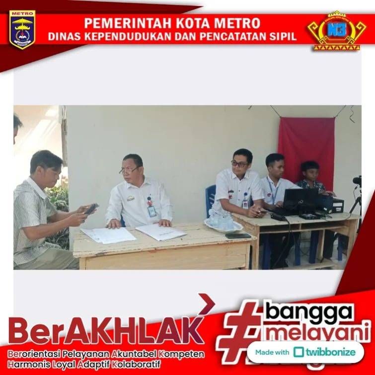 PEREKAMAN KTP-EL KELILING KE KELURAHAN MARGODADI