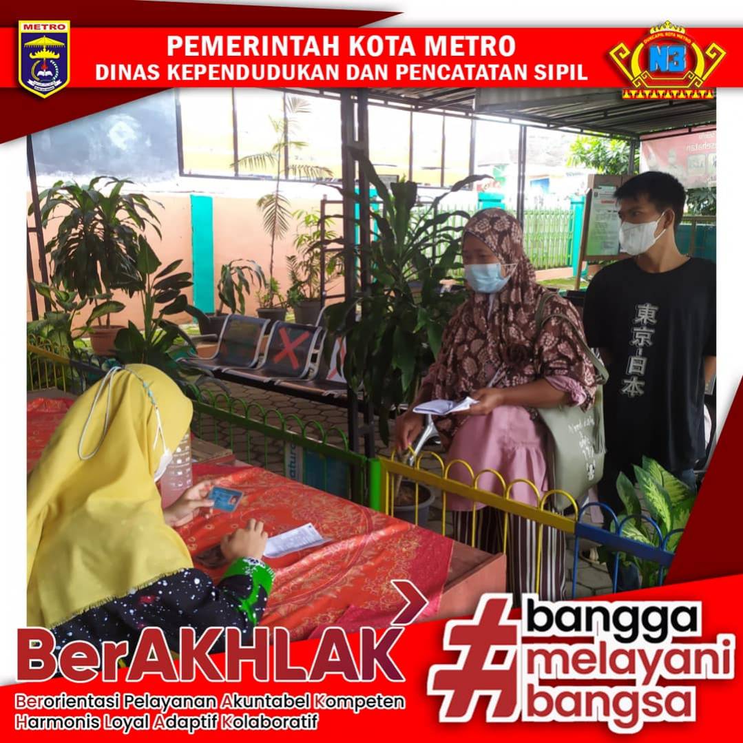 Pelayanan Harian Dinas Dukcapil Kota Metro