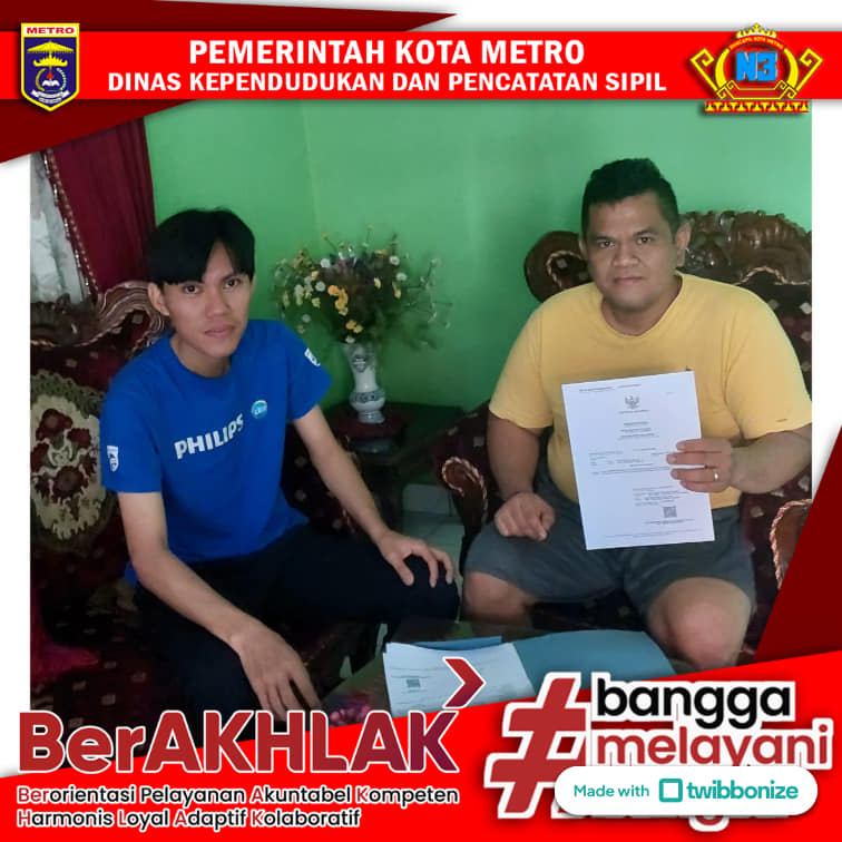 Pelayanan Jemput Bola Mingguan Dinas Dukcapil Kota Metro