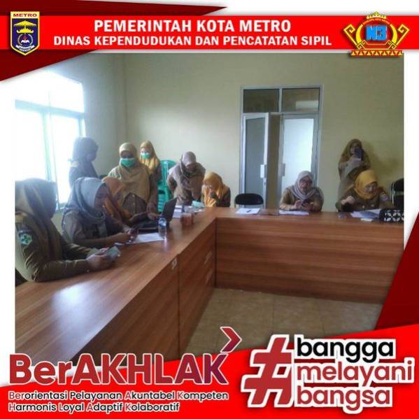 Jemput Bola Pelayanan IKD di Puskesmas Tejo Agung