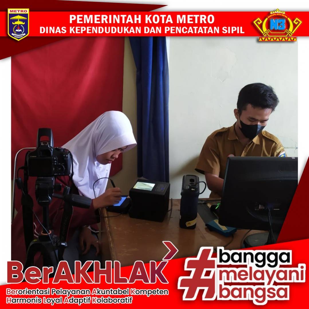 Pelayanan Harian Dinas Dukcapil Kota Metro