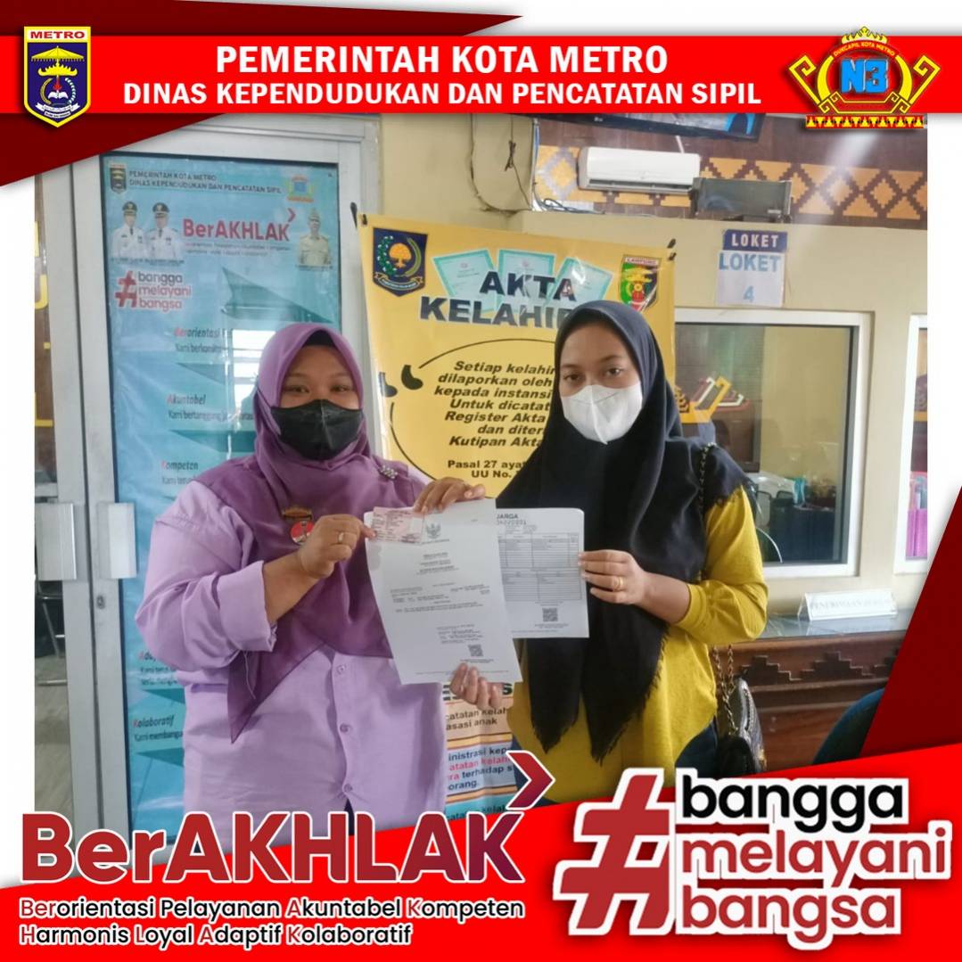 Penyerahan Dokumen Langsung Kepada Warga