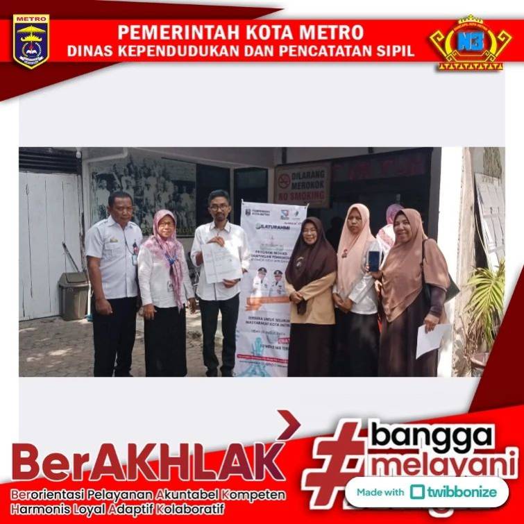 Kegiatan Silaturahmi di kelurahan iringmulyo