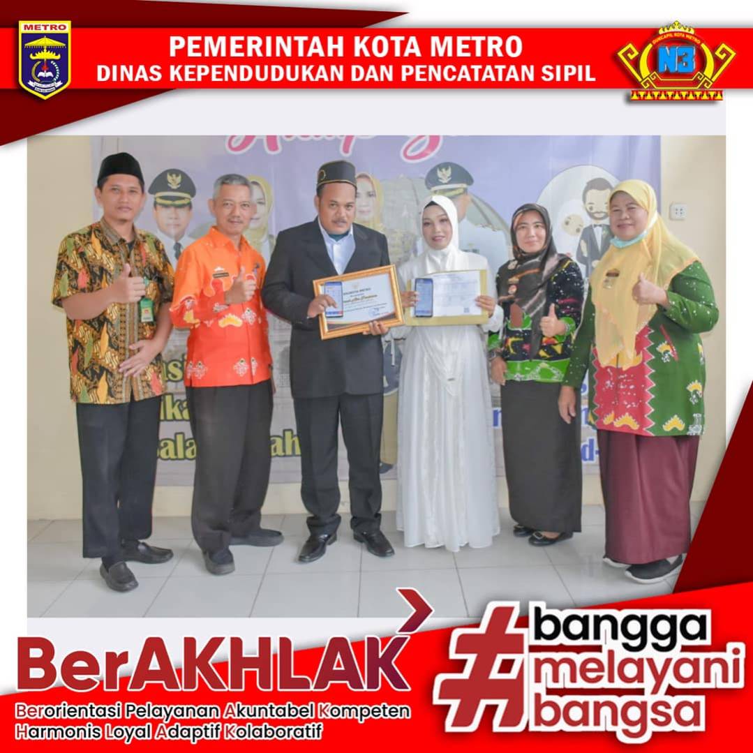 Pelayanan TERPANA Dinas Dukcapil Kota Metro