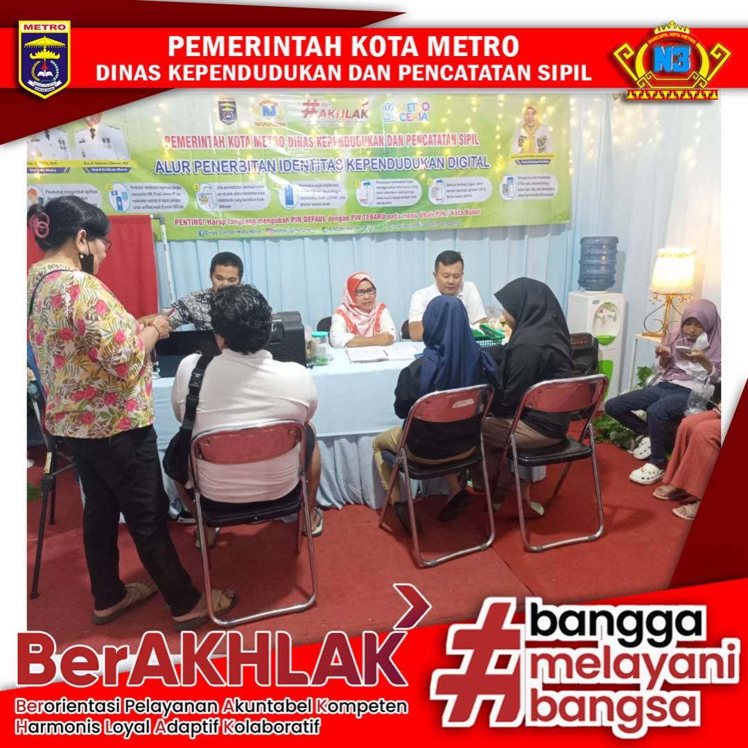 Pelayanan Adminduk pada Pameran di Lapangan Samber