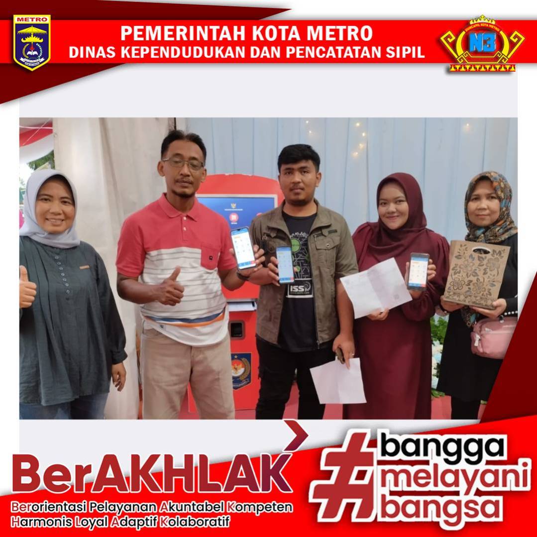 Pelayanan Adminduk pada Pameran di Lapangan Samber
