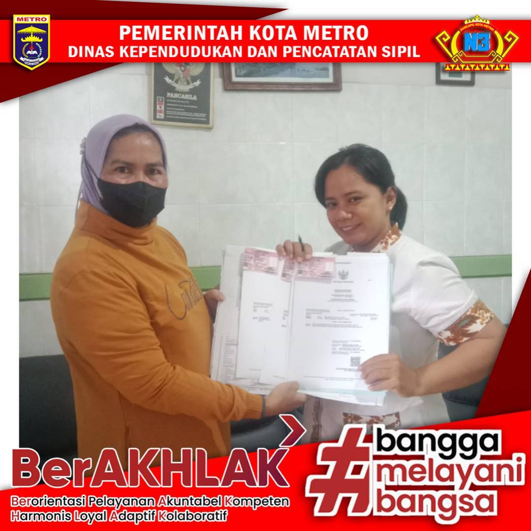 Pelayanan Harian Jemput Bola Dinas Dukcapil Kota Metro