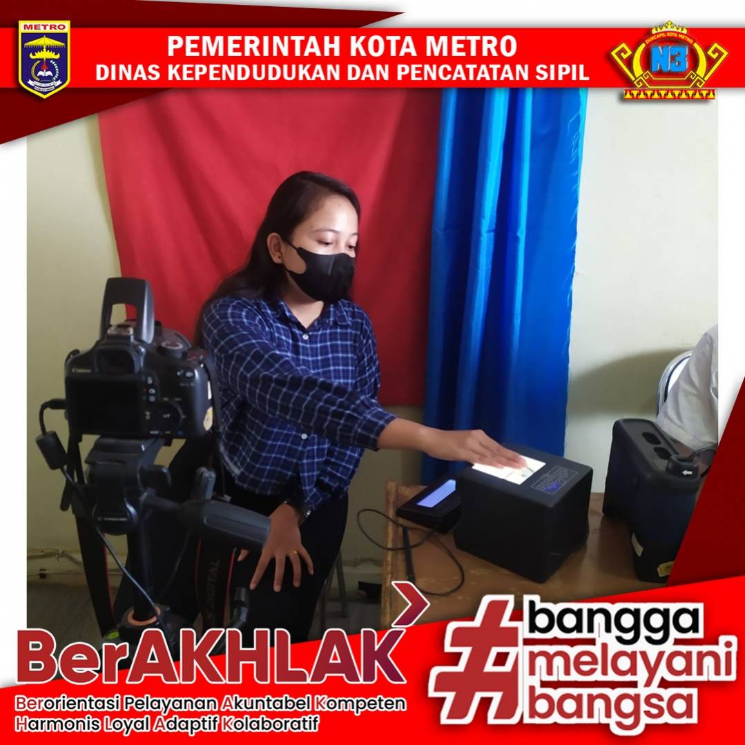 Pelayanan Harian Dinas Dukcapil Kota Metro