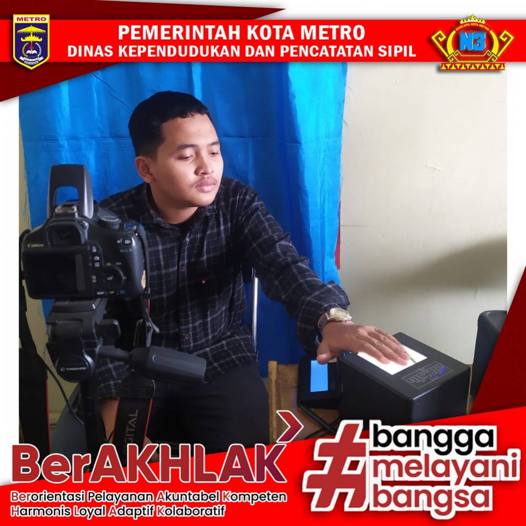 Pelayanan Harian Dinas Dukcapil Kota Metro