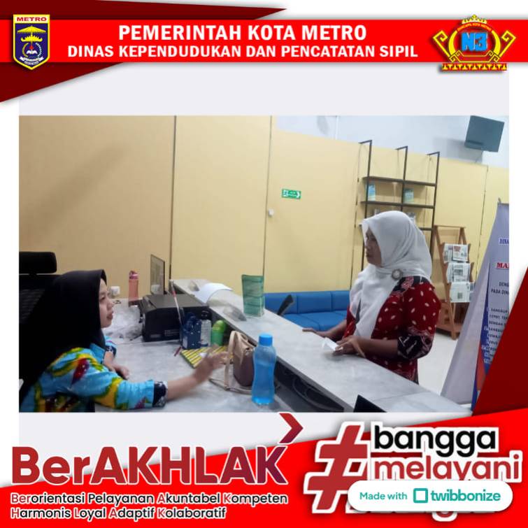 Pelayanan pada Mal Pelayanan Publik di Kota Metro