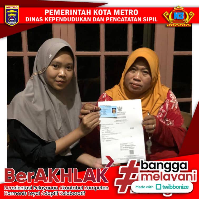 Pelayanan Jemput Bola Mingguan Dinas Dukcapil Kota Metro