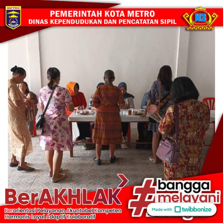 Pelaksanaan Aktivasi IKD di Gereja Sancto Cornelius Keluahan Purwo Asri Kecamatan Metro Utara