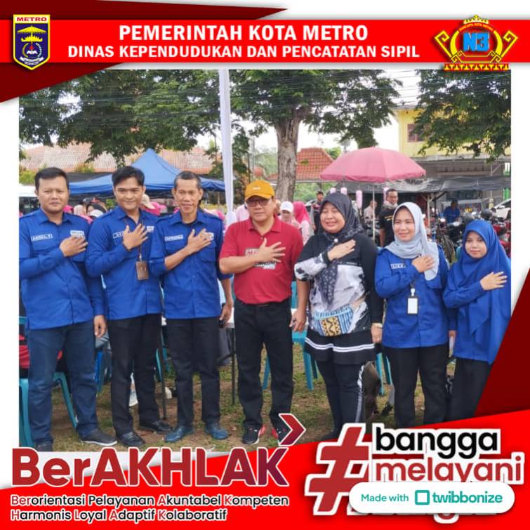 Jemput Bola Pelayanan IKD pada acara Metro Sport Tourism