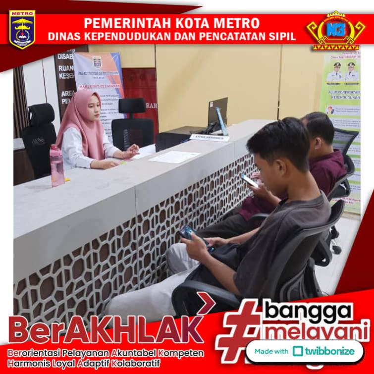 Pelayanan pada Mal Pelayanan Publik di Kota Metro