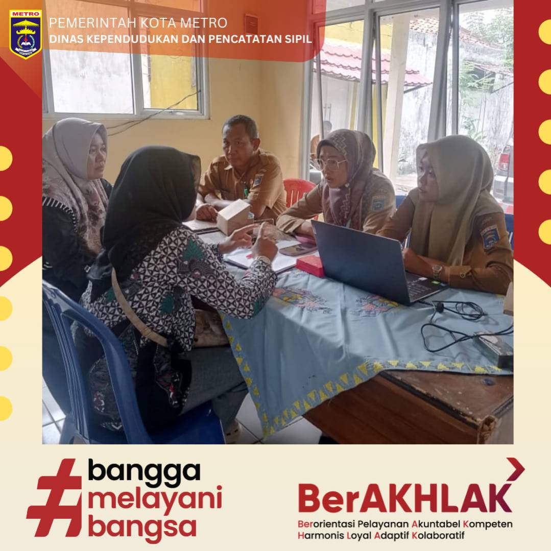 Aktivasi IKD pada Acara Musrenbang di Kecamatan Metro Barat