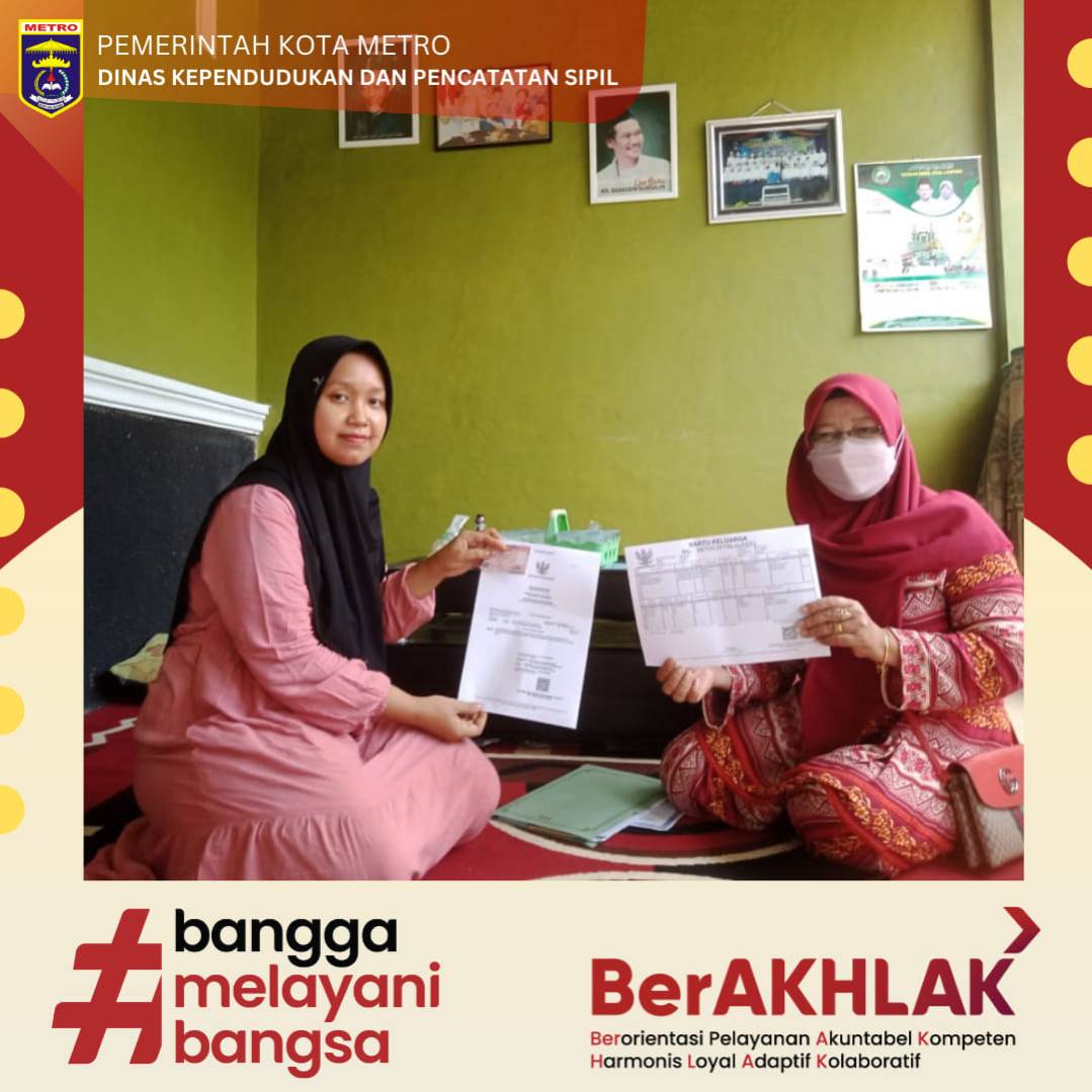 Pelayanan Jemput Bola Mingguan Dinas Dukcapil Kota Metro