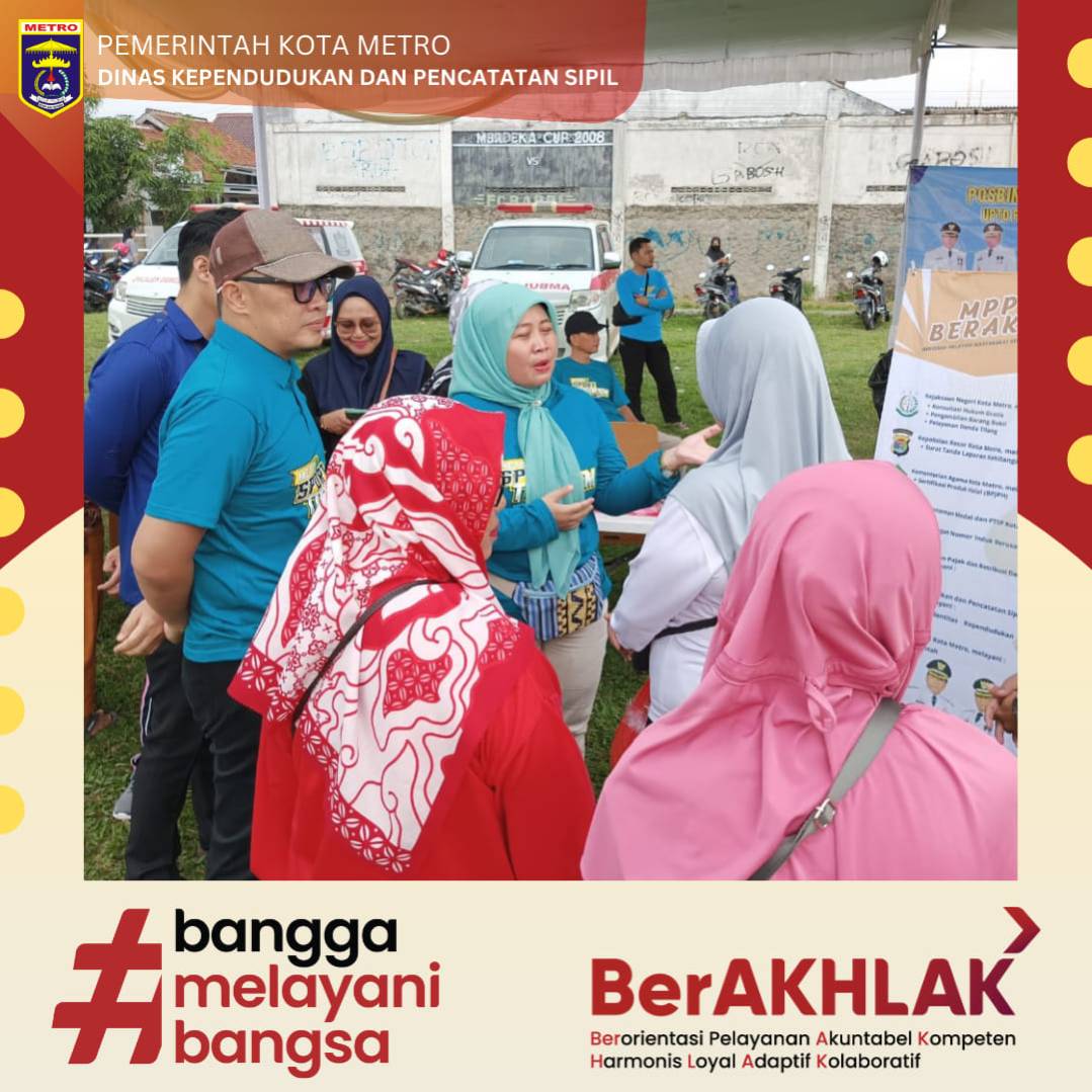 Jemput Bola Pelayanan IKD pada acara Metro Sport Tourism