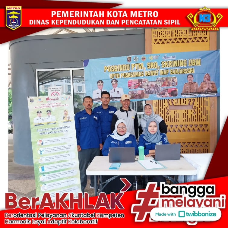Aktivasi IKD pada acara Metro Car Free Day