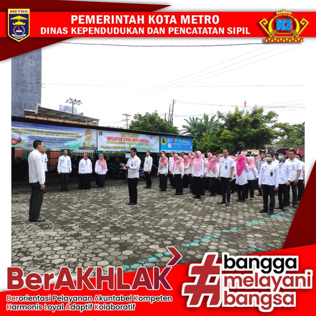 Pelaksanaan Apel pagi