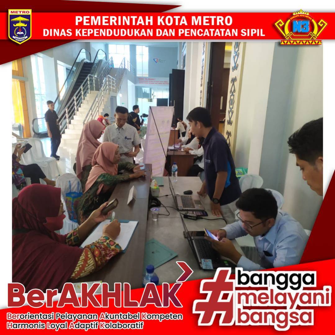 Pelayanan Aktivasi IKD Pada Acara Seminar Nasioanal LPAI